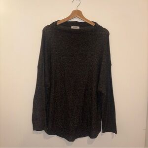 Old Navy Charcoal Cowl Neck Sweater